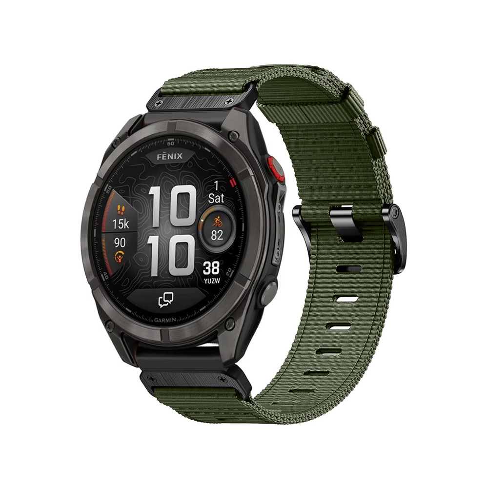 Quick-Fit Strap | 22mm (Military nylon) - 4 colors