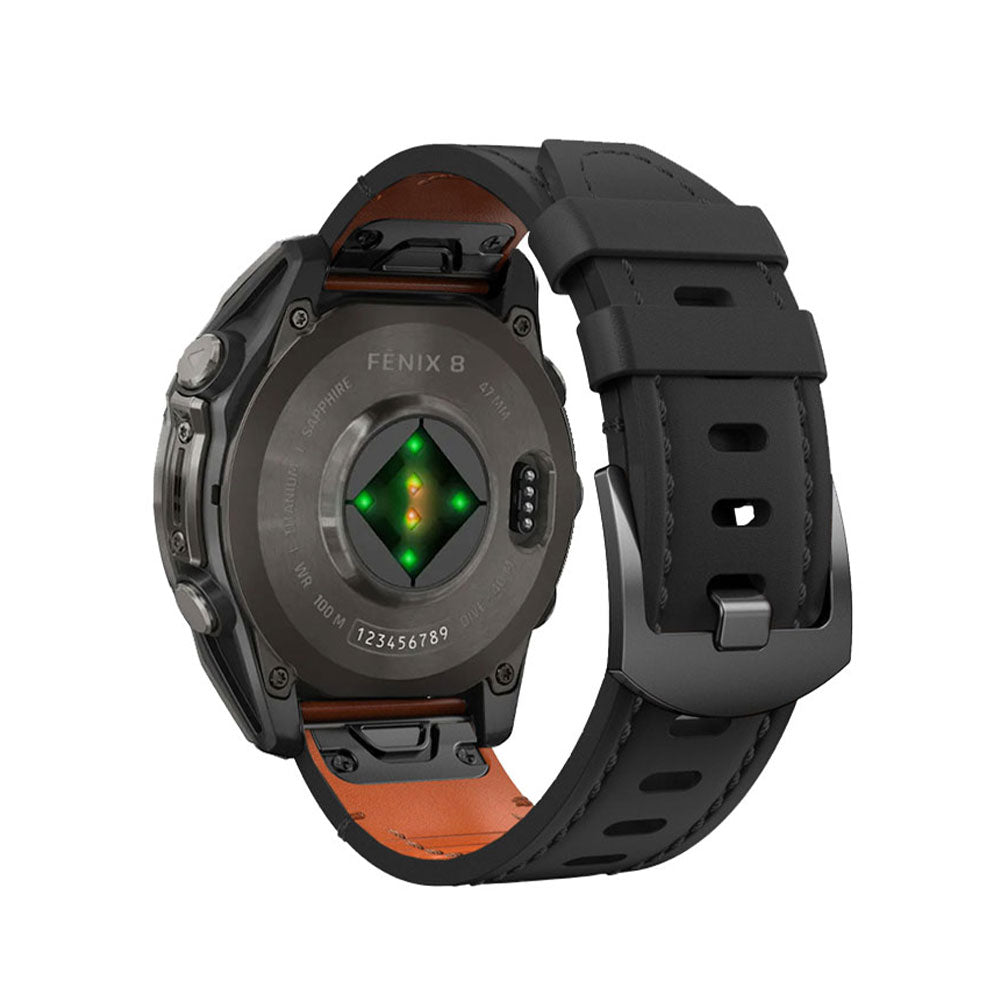 Quick-Fit Strap | 22mm (Full-Grain Leather) – 2 colors