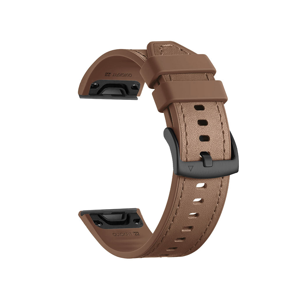 Quick-Fit Run Strap | 22mm (Sport Leather) – 4 colors