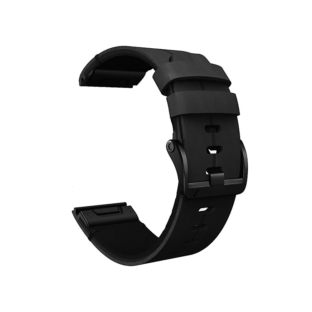 Quick-Fit Strap | 22mm (Modern Leather & Titanium) – 2 colors